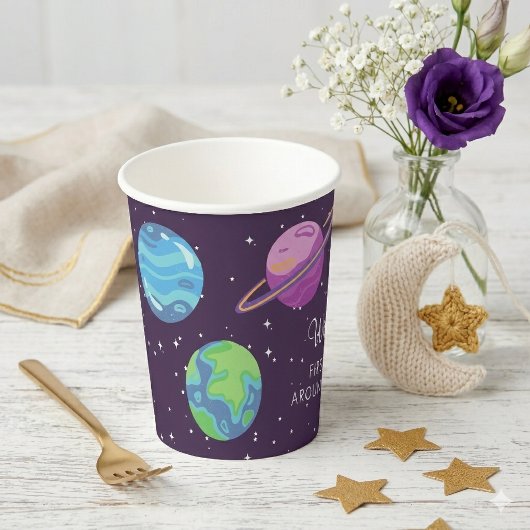 Gobelet pour la fête de l'espace du 1er anniversai