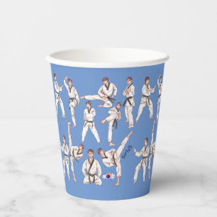 Gobelets En Papier 태 권 도 Taekwondo