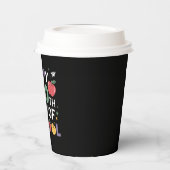 Gobelets En Papier 100e Jour d'école enseignants heureux 100 jours (Gauche)