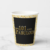 Gobelets En Papier 101e anniversaire (Recto)