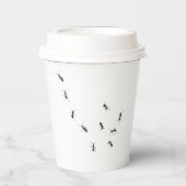 Gobelets En Papier 10 fourmis tasse (Recto)