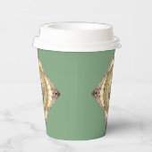 Gobelets En Papier 12e/30e anniversaire de Mariage Pearl & Green (Droite)