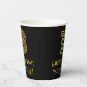 Gobelets En Papier 13ème anniversaire : Art Déco Inspiré Look "13" &  (Gauche)