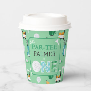 Gobelets En Papier 1er Anniversaire Par-tee Golf Party