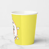 Gobelets En Papier 1er Anniversaire Superhero Carton Jaune Rouge Bleu (Gauche)