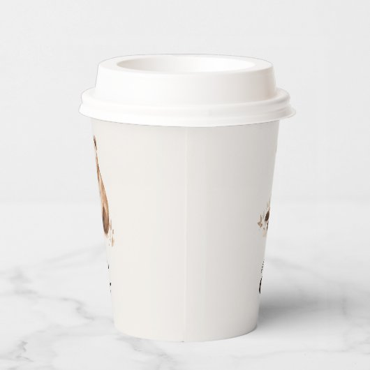 Gobelets En Papier 1er anniversaire Wild One ours moderne élégante fê (Droite)