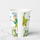 Gobelets En Papier 1st Birthday Dinosaur Minimal baby boy (Droite)