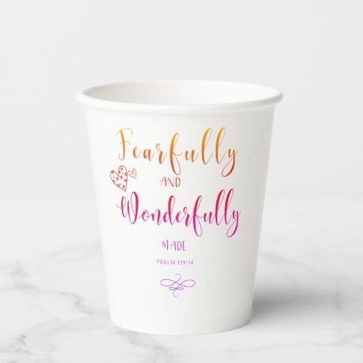 Gobelets En Papier 2023 Avec Peur Et Magnifiquement Fait (Recto)