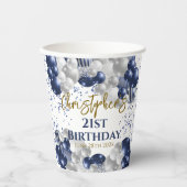 Gobelets En Papier 21e Anniversaire des ballons de la marine (Recto)