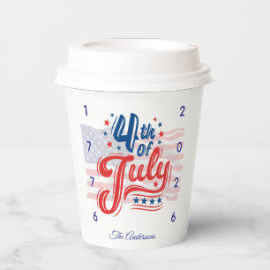 Gobelets En Papier 250e anniversaire des États-Unis du 4 juillet