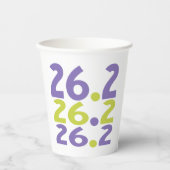 Gobelets En Papier 26.2 Marathon (Recto)