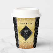 Gobelets En Papier 27e anniversaire du Mariage de musique (Recto)