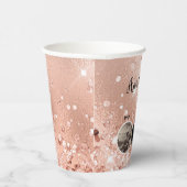 Gobelets En Papier 2 Photo Alors et Maintenant N'IMPORTE QUELLE ANNÉE (Droite)