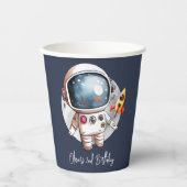 Gobelets En Papier 2e Deux Anniversaire de la Lune (Recto)