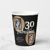 Gobelets En Papier 30 et Fabulous Gold Parties scintillant 2 Photo 30 (Verso)