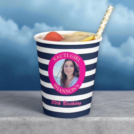Gobelets En Papier 30e Anniversaire Coupes Nautique Photo Party