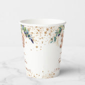 Gobelets En Papier 30e anniversaire eucalyptus parties scintillant de (Droite)