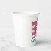 Gobelets En Papier 3e anniversaire Axolotl Trois ans mignon Axolotls (Droite)