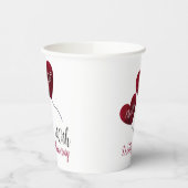 Gobelets En Papier 40e anniversaire du Mariage de Ruby (Gauche)