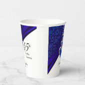 Gobelets En Papier 45e / 65e anniversaire du Mariage Sapphire (Droite)