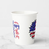 Gobelets En Papier 4 juillet (Gauche)