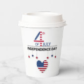 Gobelets En Papier 4 juillet (Verso)