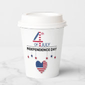 Gobelets En Papier 4 juillet (Recto)