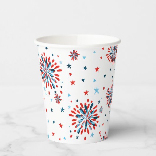 Gobelets En Papier 4 juillet premier anniversaire (Gauche)