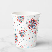 Gobelets En Papier 4 juillet premier anniversaire (Recto)