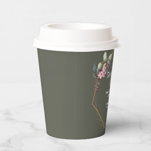 Gobelets En Papier "50 ans de l'éternité : un anniversaire à retenir" (Droite)