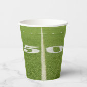 Gobelets En Papier 50 Yard Line Football Party (Recto)