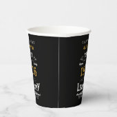 Gobelets En Papier 50th Birthday 1976 Legendary Retro (Droite)