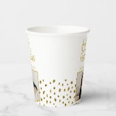 Gobelets En Papier 60 et Fabulous Gold Parties scintillant Photo 60e (Gauche)