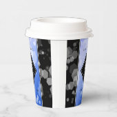 Gobelets En Papier 65e anniversaire de l'élégant Mariage Blue Sapphir (Droite)