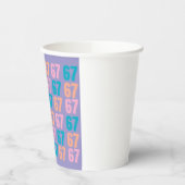 Gobelets En Papier 67 Paper Party Cups (Gauche)