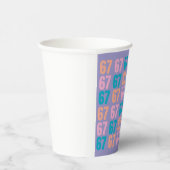 Gobelets En Papier 67 Paper Party Cups (Droite)