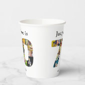 Gobelets En Papier 70e anniversaire Conception de votre propre collec (Gauche)