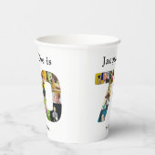 Gobelets En Papier 70e anniversaire Conception de votre propre collec (Droite)