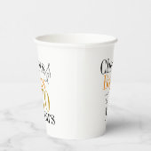 Gobelets En Papier 70e anniversaire Soeurs et bières Mini fête (Droite)