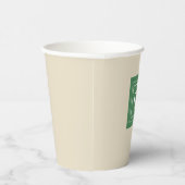 Gobelets en papier 8oz avec monogramme, impression (Droite)