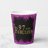 Gobelets En Papier 97e anniversaire (Recto)