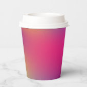 Gobelets En Papier À la future Mme Holographic Enterrement de vie de  (Verso)