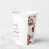 Gobelets En Papier À la future Mme Shower de mariage (Droite)