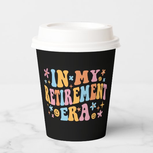 Gobelets En Papier A L'Ère De La Retraite I (Recto)