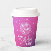 Gobelets En Papier À l'ère de son anniversaire, fête de l'ère, fête d (Recto)