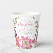 Gobelets En Papier A New Chapter Books | Réception de mariage à l'aqu (Recto)