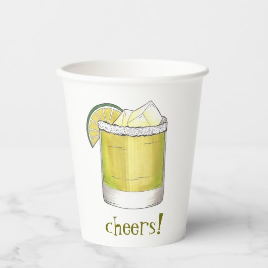 Gobelets En Papier À votre santé ! Fête d'anniversaire des 21 ans aut (Recto)