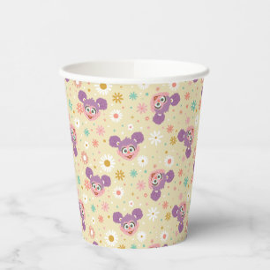 Gobelets En Papier Abby Cadabby Motif de la face de fleurs