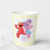 Gobelets En Papier Abby & Elmo Graphic (Recto)