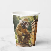 Gobelets En Papier Abeigneurs et ruches (Verso)